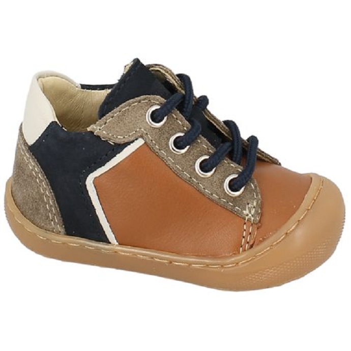 Bellamy chaussure a lacets bobi brun