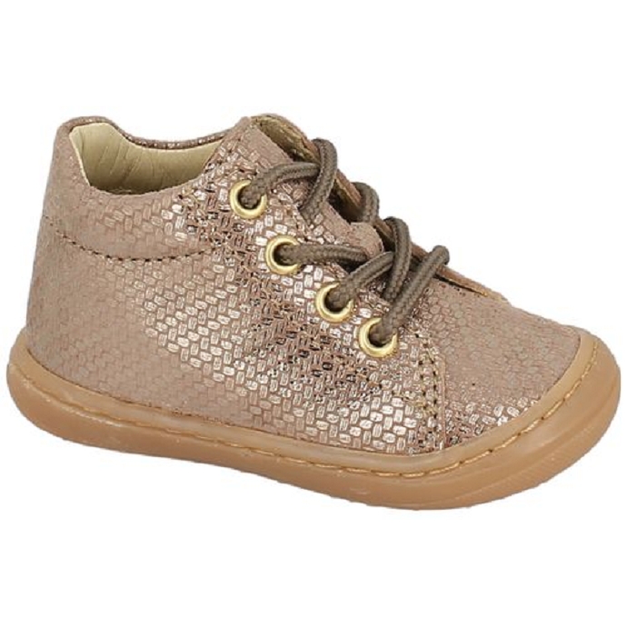 Bellamy chaussure a lacets princesse or