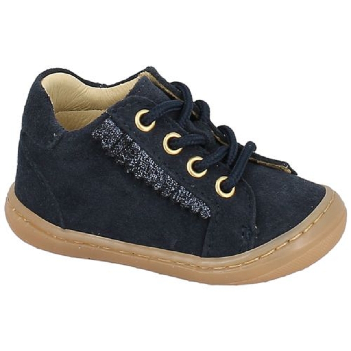 Bellamy chaussure a lacets lindien bleu