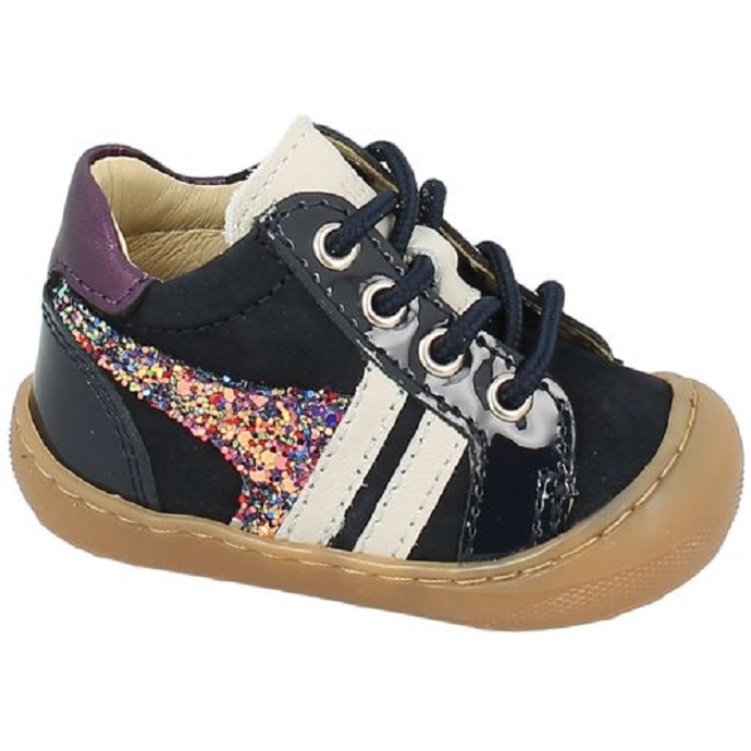 Bellamy chaussure a lacets linda bleu