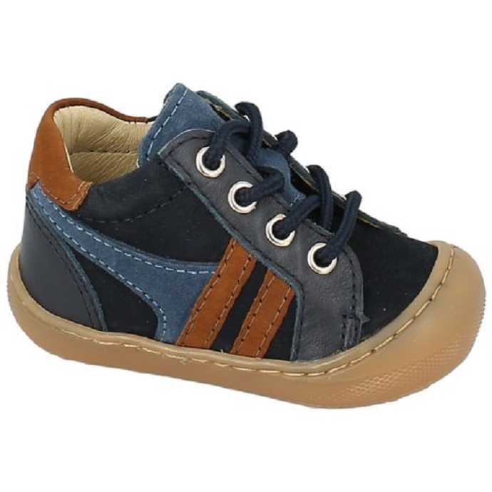 Bellamy chaussure a lacets lilian bleu