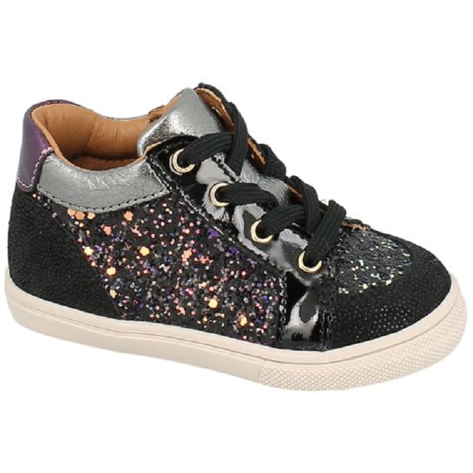 Bellamy chaussure a lacets noel noir