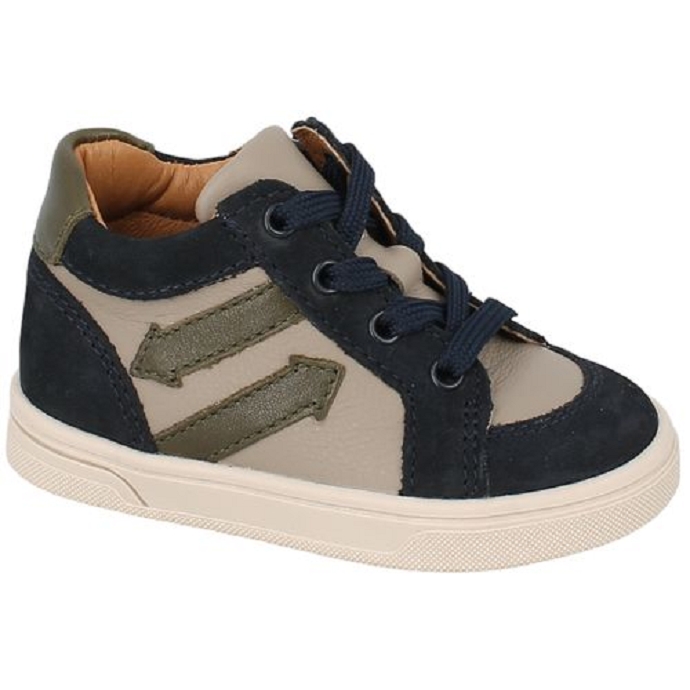 Bellamy chaussure a lacets luc bleu