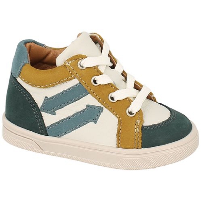 Bellamy chaussure a lacets luc blanc multi