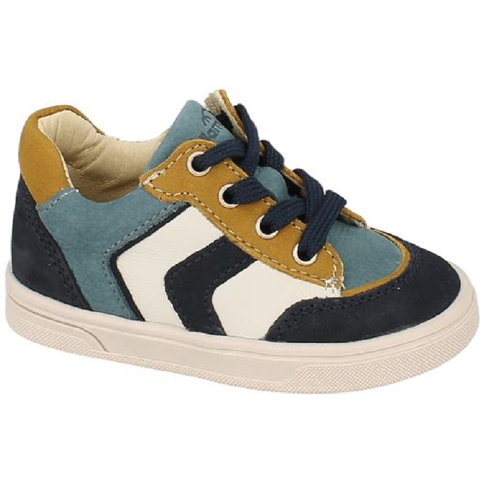 Bellamy chaussure a lacets carl bleu