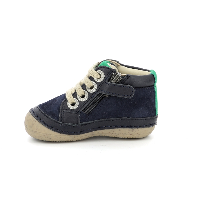 Kickers chaussure a lacets sonistreet bleu1134601_4