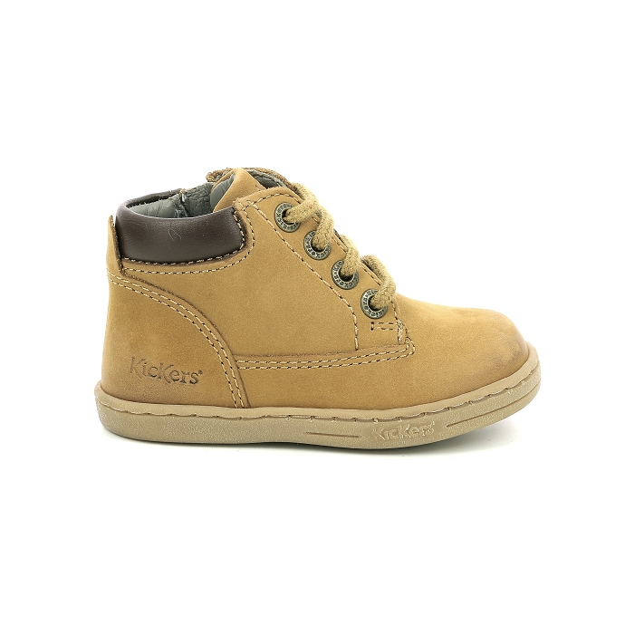 Kickers chaussure a lacets tackland jaune1136301_2