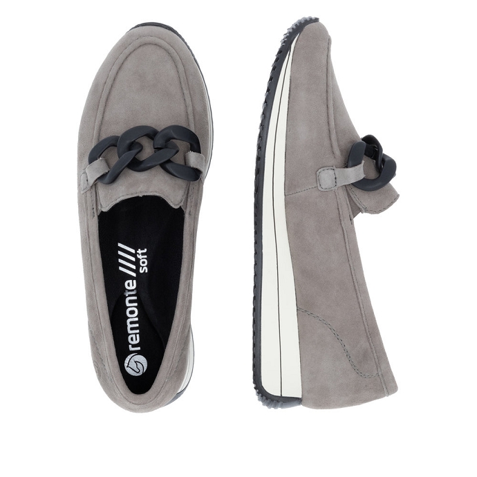 Remonte mocassin d0h10.42 gris2251001_6