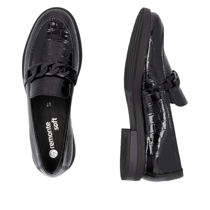 Remonte mocassin d1u00.00 noir2255501_6