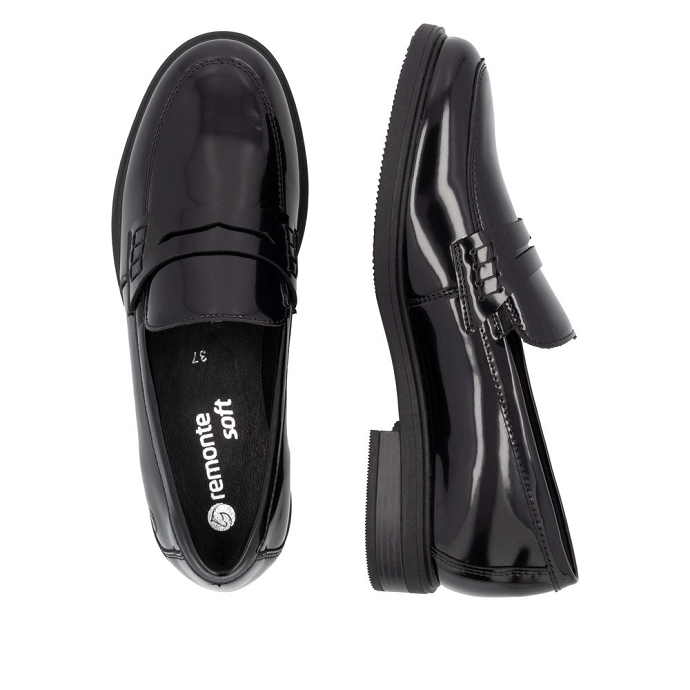 Remonte mocassin d1u01.00 noir2255601_6