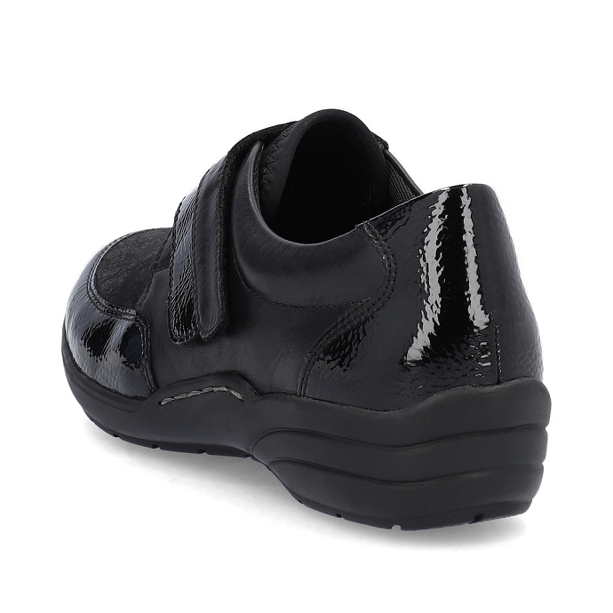 Remonte chaussure a velcro r7600.03 noir2257001_3