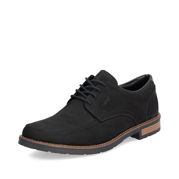 Rieker chaussure a lacets 14608.00 noir