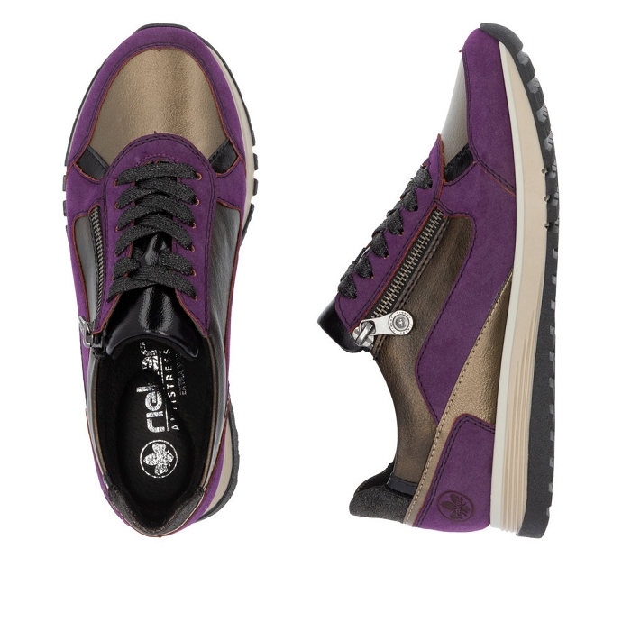 Rieker basket 49002.30 violet2277901_6