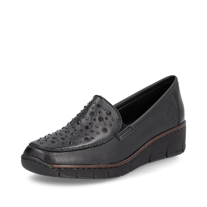 Rieker mocassin 53752.00 noir