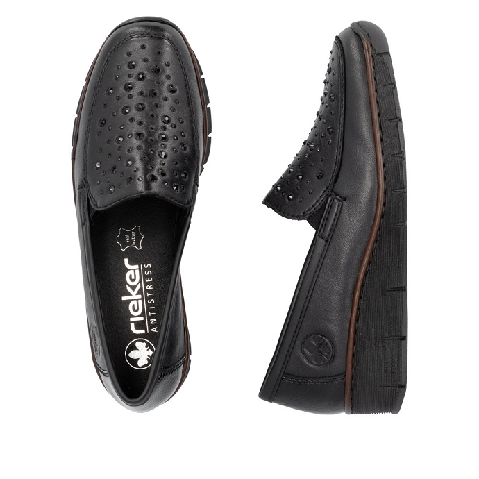 Rieker mocassin 53752.00 noir2278501_6