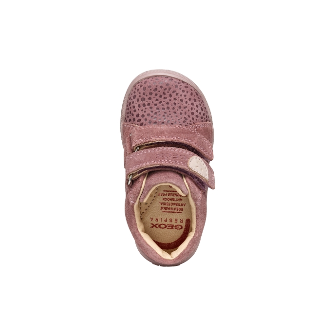 Geox chaussure a velcro b164pa rose2314601_4