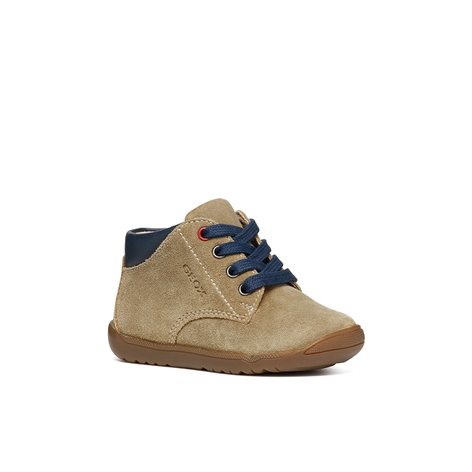 Geox chaussure a lacets b464na beige