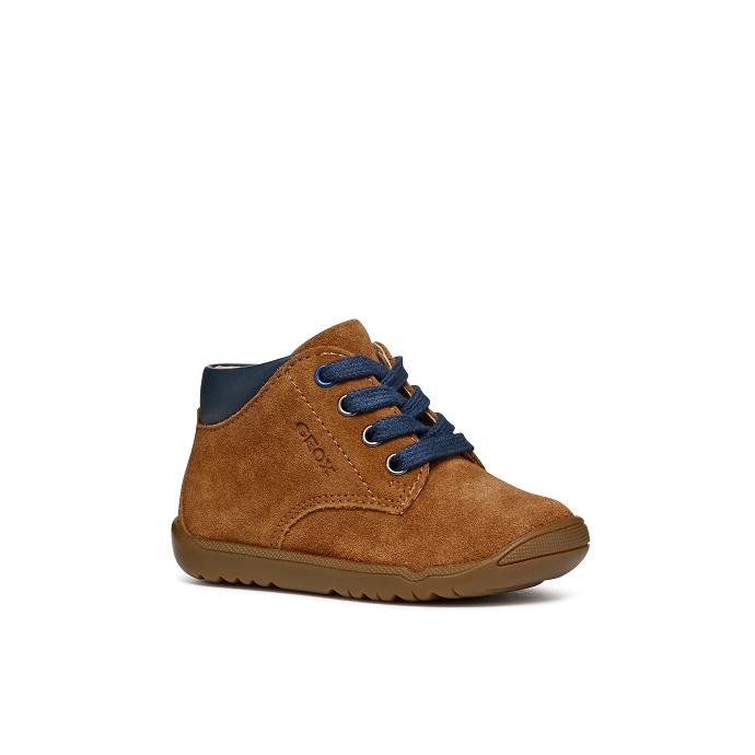 Geox chaussure a lacets b464na brun