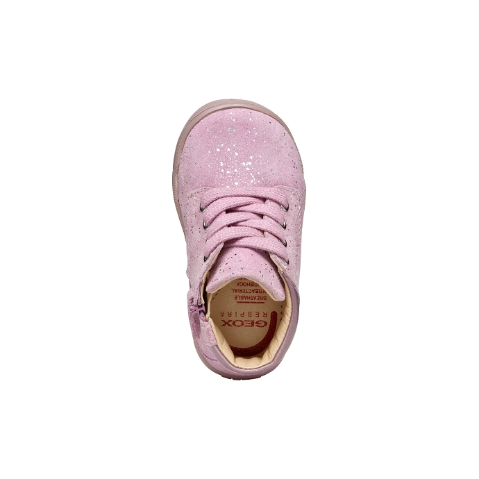 Geox chaussure a lacets b464pa rose2315601_4