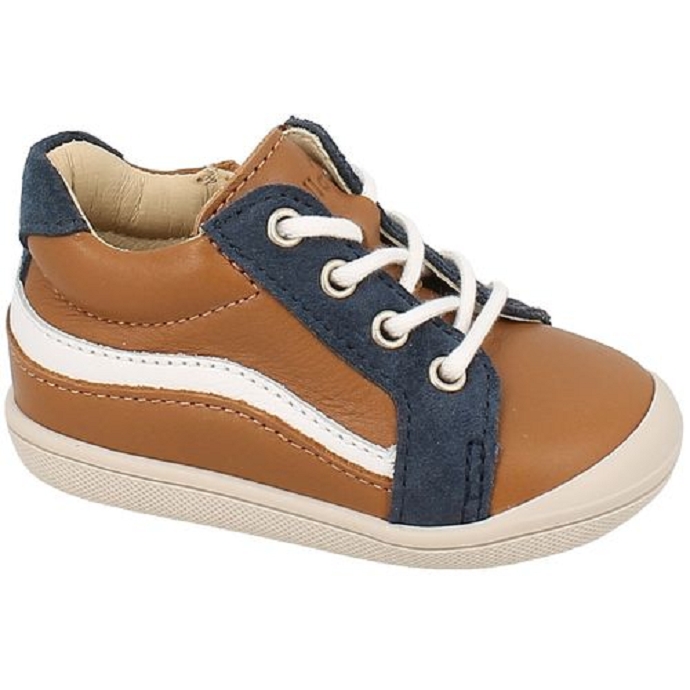 Bellamy chaussure a lacets clif brun